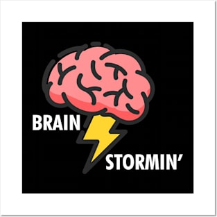 Brain Stormin' Posters and Art